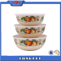 Produits les plus vendus 3 PCS Émaillage Cold Storage Bowl